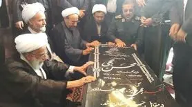 آیت الله جنتی به دیدار خانواده شهید حججی رفت