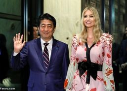 جش تولد نخست وزیر ژاپن برای دختر ترامپ !