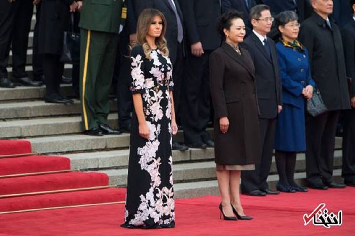 لباس بانوی اول آمریکا در سفر به چین خبرساز شد