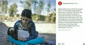 پست اینستاگرام مجله اکونومیست از زلزله‌زدگان کرمانشاه