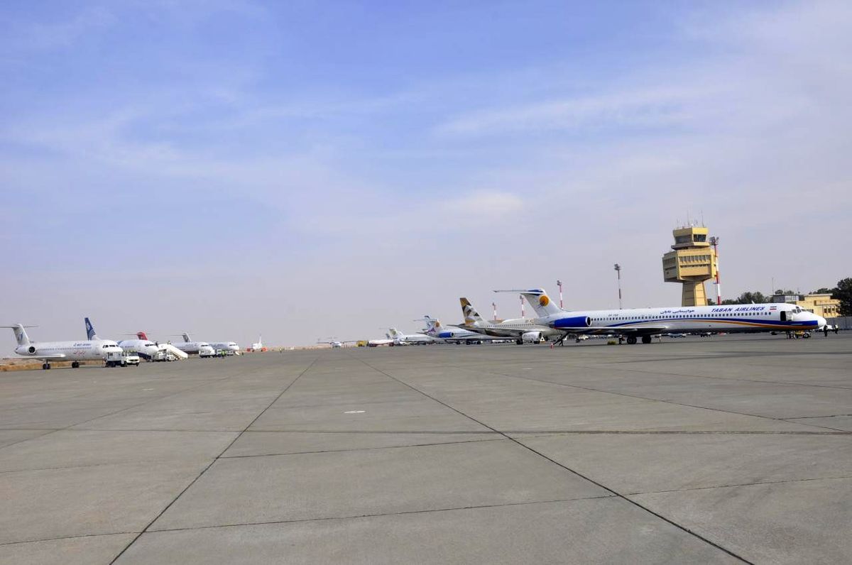 فرودگاه اصفهان، میزبان هواپیماهای گوناگون