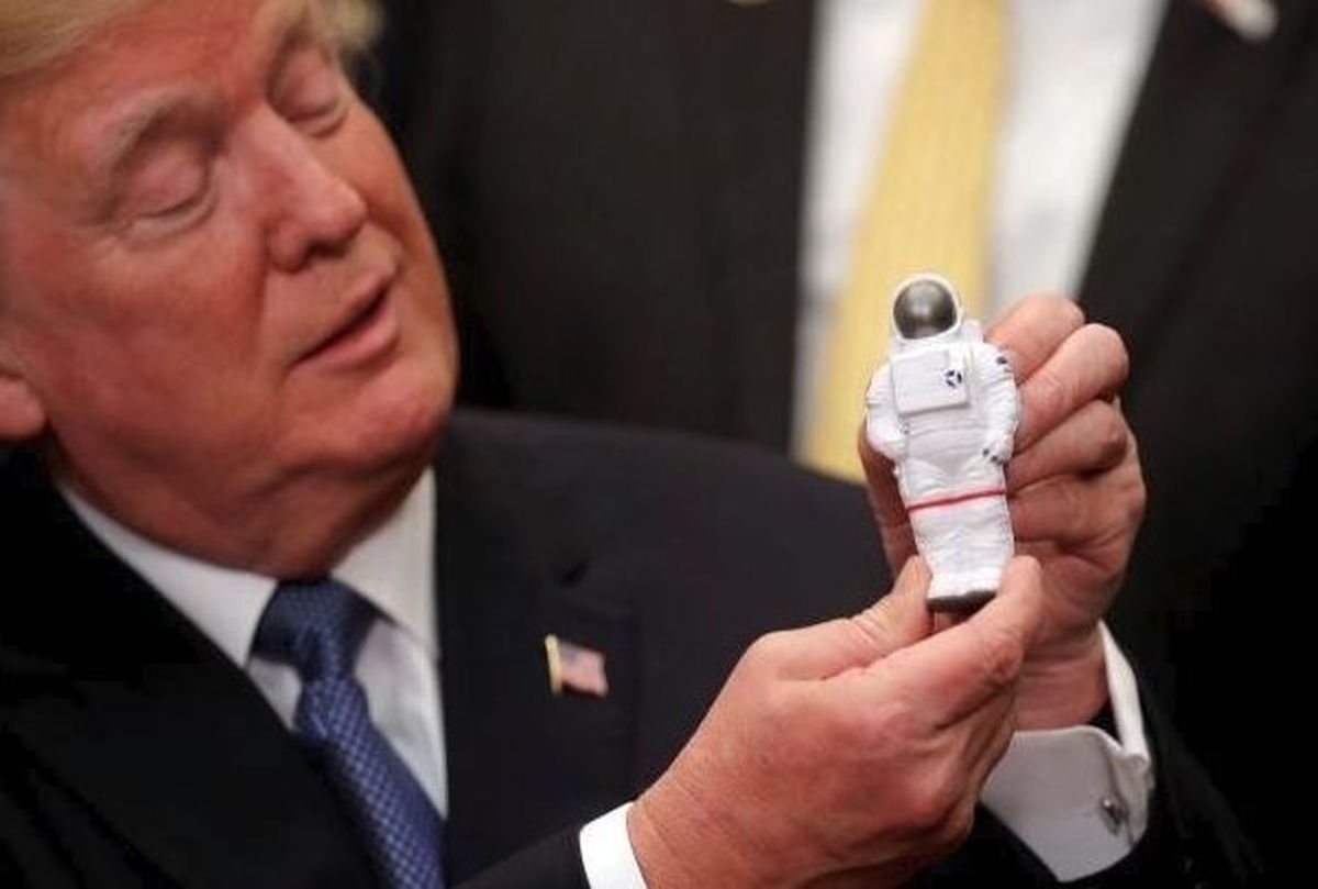 ترامپ در آرزوی بازگشت به ماه