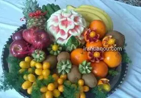 میوه آرایی شب یلدا