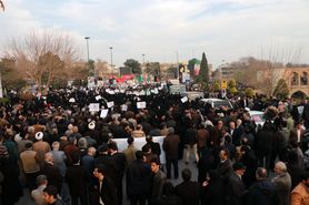 برگزاری تجمع بزرگ مردم اصفهان در گرامیداشت حماسه 9 دی