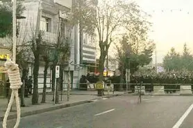اعدام عامل قتل عام سلماس در ملأعام