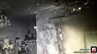 آتش‌سوزی در برج ۸۰ واحدی در تهرانسر