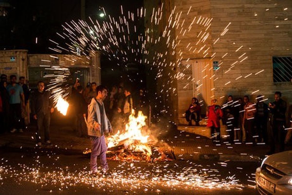 کاهش حریق و آتش سوزی در چهارشنبه سوری