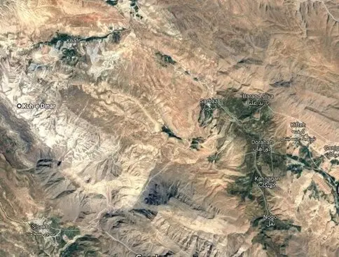 محل دقیق سقوط هوایپمای تهران یاسوج در سمیرم + تصاویر هوایی