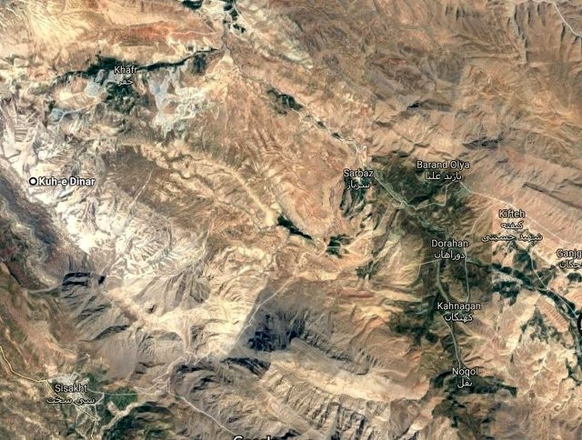 محل دقیق سقوط هوایپمای تهران یاسوج در سمیرم + تصاویر هوایی