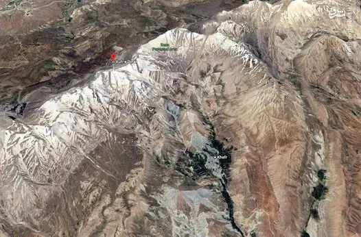 عکس هوایی از محدوده احتمالی سقوط هواپیمای یاسوج