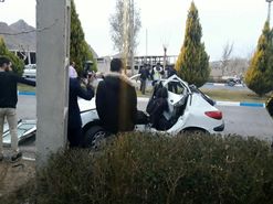 دلیل تصادف در دانشگاه اصفهان سرعت غیرمجاز بود/ دانشجو در کماست