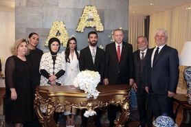 عروسی فوتبالیست مشهور در حضور رئیس جمهور ترکیه