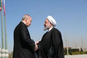 استقبال رسمی اردوغان از روحانی