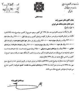 عوارض ۲۲۰ هزار تومانی خروج از کشور ابلاغ شد + سند