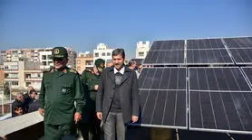 همایش جهاد روشنایی و افتتاح نیروگاه خورشیدی تجمیعی ۲۰۰ کیلوواتی در مجتمع آموزشی مهر آفرین کودکان اوتیسم اصفهان