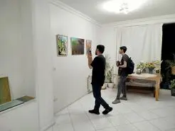 پای گلونیا به گالری آرین هنر معاصر اصفهان باز شد