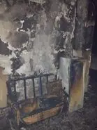 نجات شهروند گرفتار در دود و آتش
