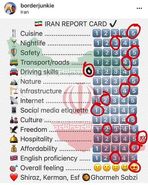 ایرانی‌ها تروریست نیستند اما وحشتناک رانندگی می‌کنند!
