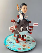 مدل کیک های کرونایی روز پزشک