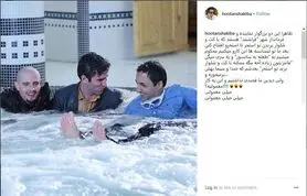  واکنش «هوتن شکیبا» به افتتاح جنجالی استخر
