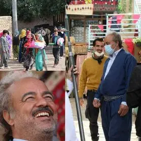 فیلمبرداری سریال "نون.خ ۳" آغاز شد/ اکبر عبدی و علی صادقی در جمع بازیگران + عکس