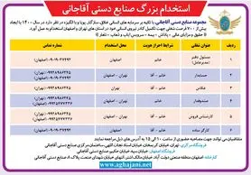 استخدام بزرگ ۷۰۰ نفر صنایع دستی آقاجانی در سال ۱۴۰۰