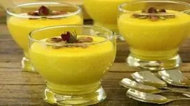 طرز تهیه فرنی پرتقال خوشمزه با فیلم