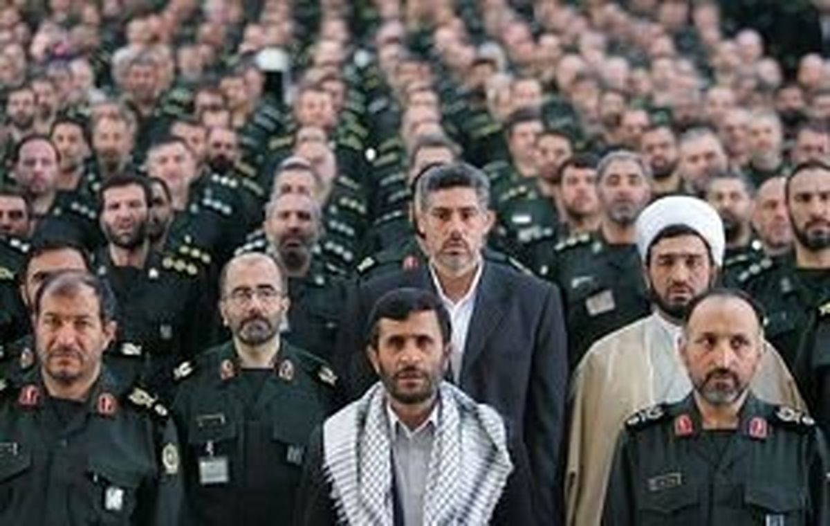 اتهامات احمدی‌نژاد به سپاه پاسداران