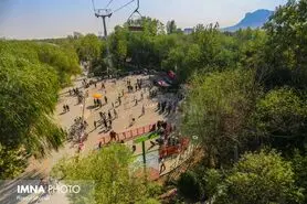 درهای مراکز تفریحی ناژوان به روی شهروندان باز شد