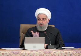 روحانی: روند کرونا در کشور به غیر از برخی استان‌های جنوبی، کاهشی است