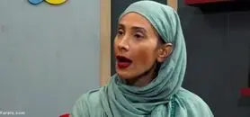 (ویدئو) سحر زکریا بیماری حنجره گرفت