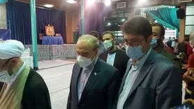 سلطانی‌فر در حسینیه جماران حاضر شد
