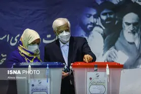 (تصاویر) حضور مقامات و چهره‌های سیاسی پای صندوق رای