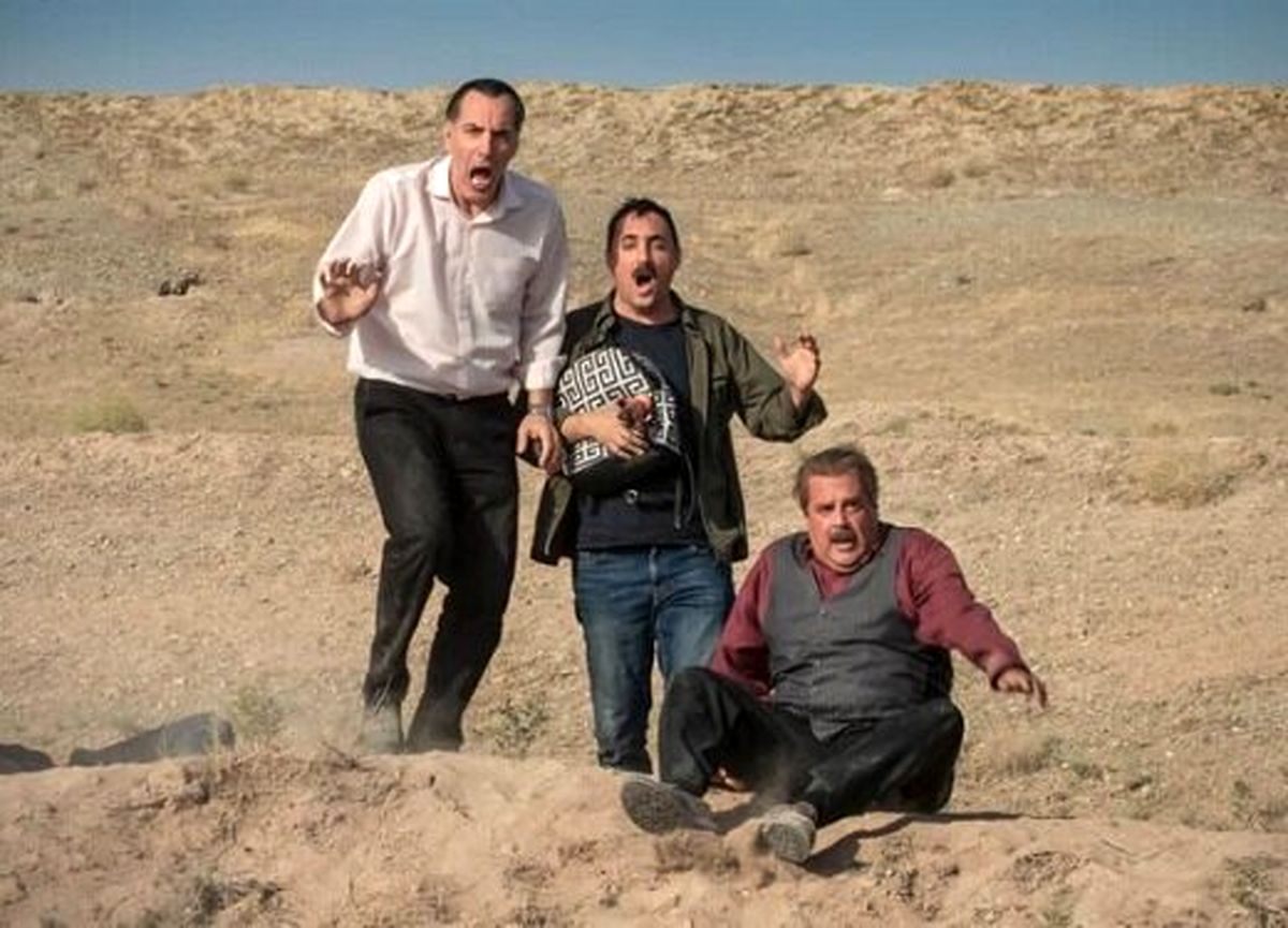 لحظات کمدی با بازیگران «دودکش ۲» در شهرک سینمایی دفاع مقدس