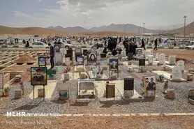 ورود به آرامستان‌های گلپایگان ممنوع شد