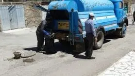 شستشو و رفع گرفتگي 42 هزار متر از شبكه دفع فاضلاب شهرستان برخوار
