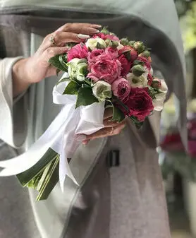 شیک ترین دسته گل عقد محضری