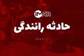 تصادف هولناک تریلی و نیسان ۵ مصدوم داشت