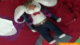 آموزش ساخت عروسک جورابی خرگوش + فیلم