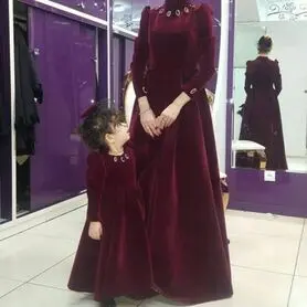 مدل لباس مخمل مجلسی زنانه