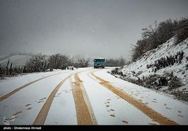 هواشناسی ایران۱۴۰۰/۰۸/۰۳| هشدار بارش باران و برف در برخی استان‌ها