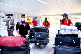 چمدان‌های بزرگ اعضای تیم ملی فوتبال ایران در لبنان جنجالی شد