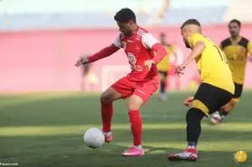 بدشانسی کمال کامیابی‌نیا در دیدار دوستانه پرسپولیس