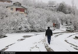 آغاز بارش برف و باران در اکثر مناطق کشور/ هشدار سیلاب و کولاک برف