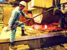 عبور از استاندارد جهانی عمر كاری قالب‌های ریخته‌گری مداوم در ماشین 2 و 5