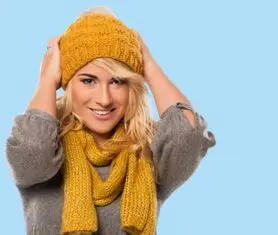 آموزش بافت چند مدل کلاه و شال گردن