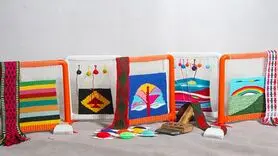 آموزش گلیم بافی + فیلم