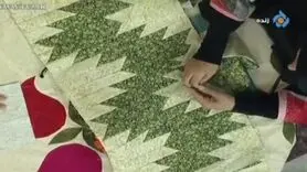 آموزش رو میزی چهل تیکه دوزی + فیلم