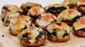 طرز تهیه دلمه قارچ + فیلم