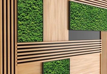 بهترین و زیباترین طرح های روف گاردن با استفاده از گیاهان مصنوعی